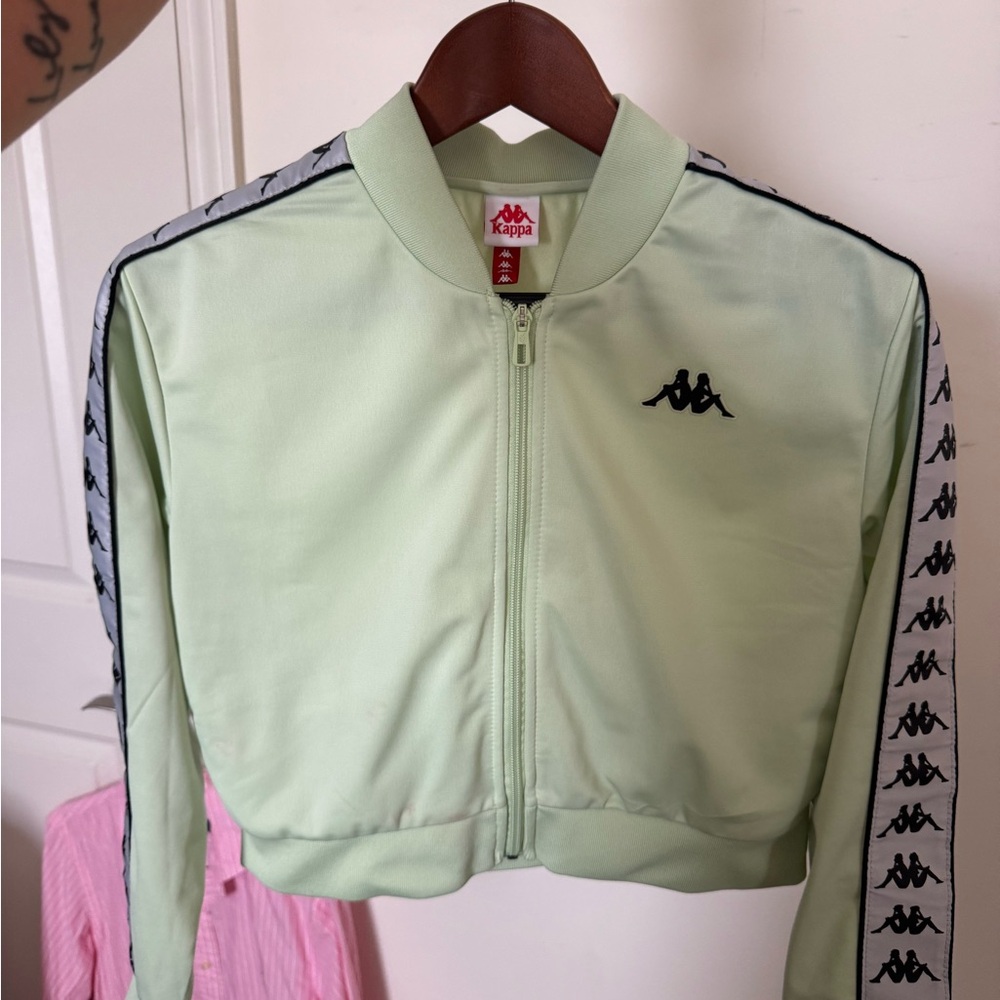 Kappa Women's Green Track Jacket